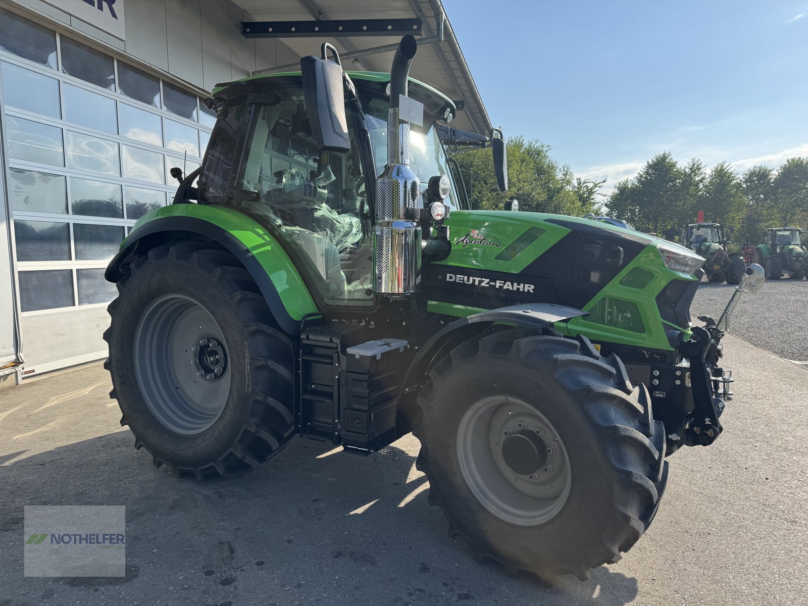 Traktor του τύπου Deutz-Fahr 6150.4 TTV Sondermodell 30 Jahre Agrotron, Neumaschine σε Pforzen (Φωτογραφία 4)