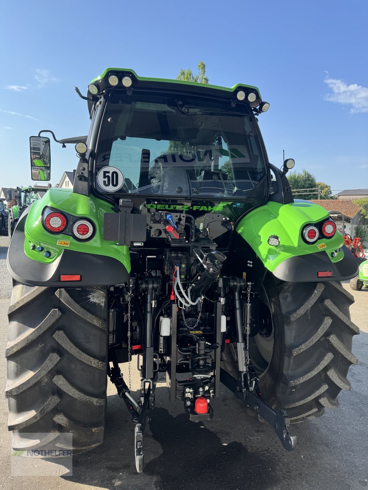 Traktor του τύπου Deutz-Fahr 6150.4 TTV Sondermodell 30 Jahre Agrotron, Neumaschine σε Pforzen (Φωτογραφία 12)