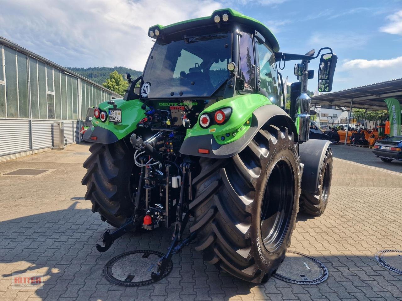 Traktor от тип Deutz-Fahr 6150.4 TTV, Neumaschine в Zell a. H. (Снимка 3)