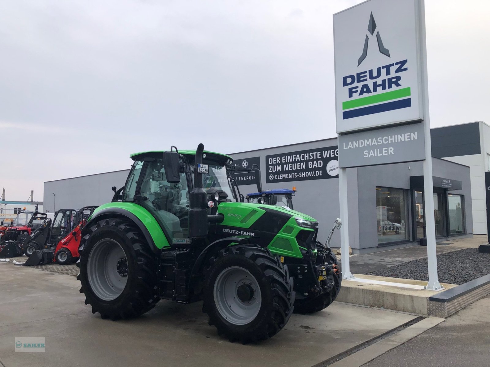 Traktor van het type Deutz-Fahr 6150.4 TTV, Gebrauchtmaschine in Landsberg (Foto 2)
