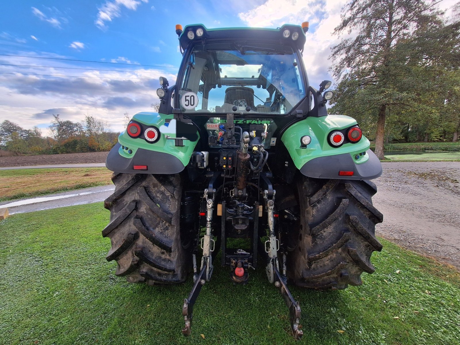 Traktor του τύπου Deutz-Fahr 6150.4 TTV, Gebrauchtmaschine σε Parkstetten (Φωτογραφία 3)