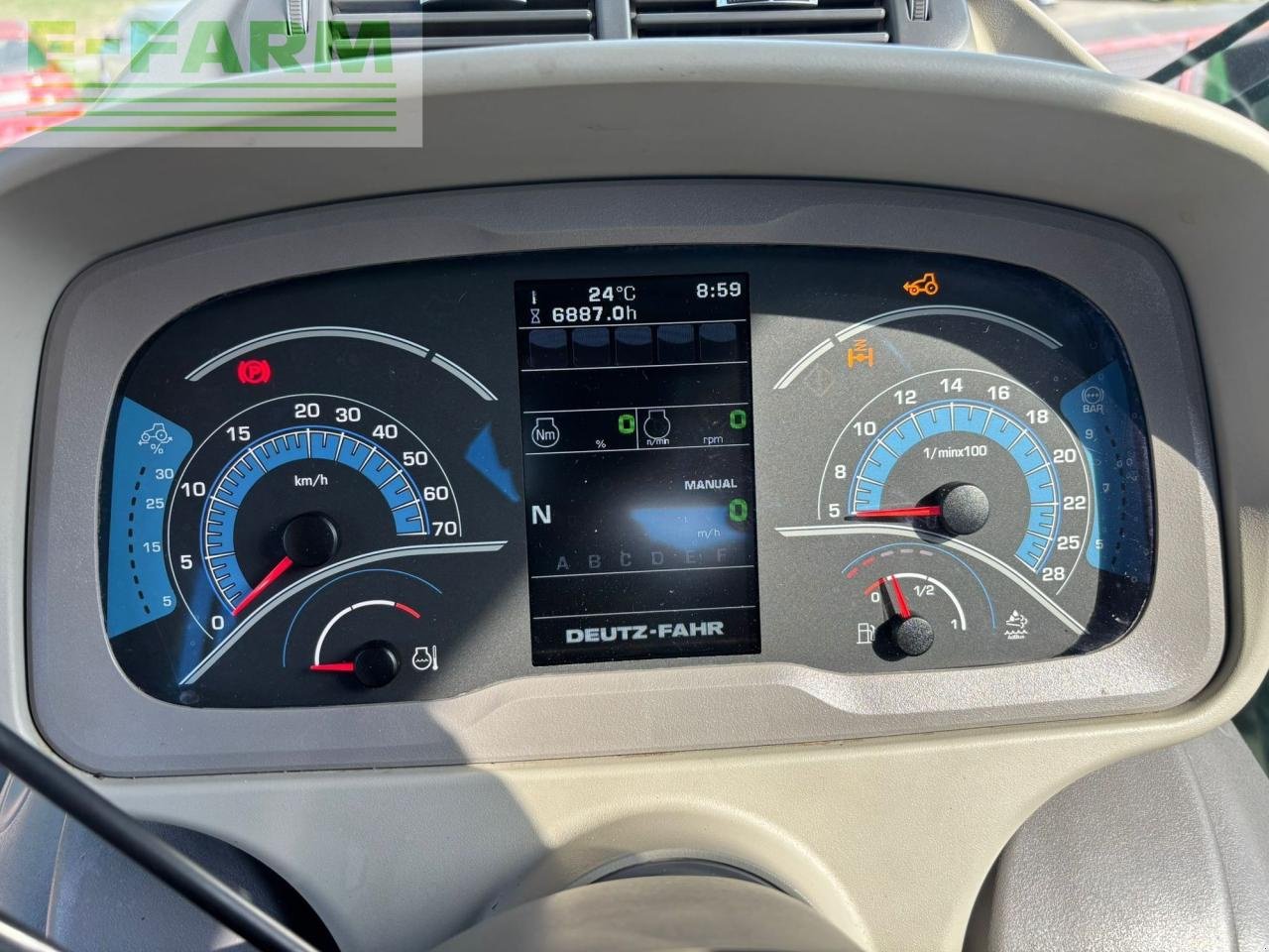 Traktor van het type Deutz-Fahr 6155 Agrotron, Gebrauchtmaschine in Hamburg (Foto 15)