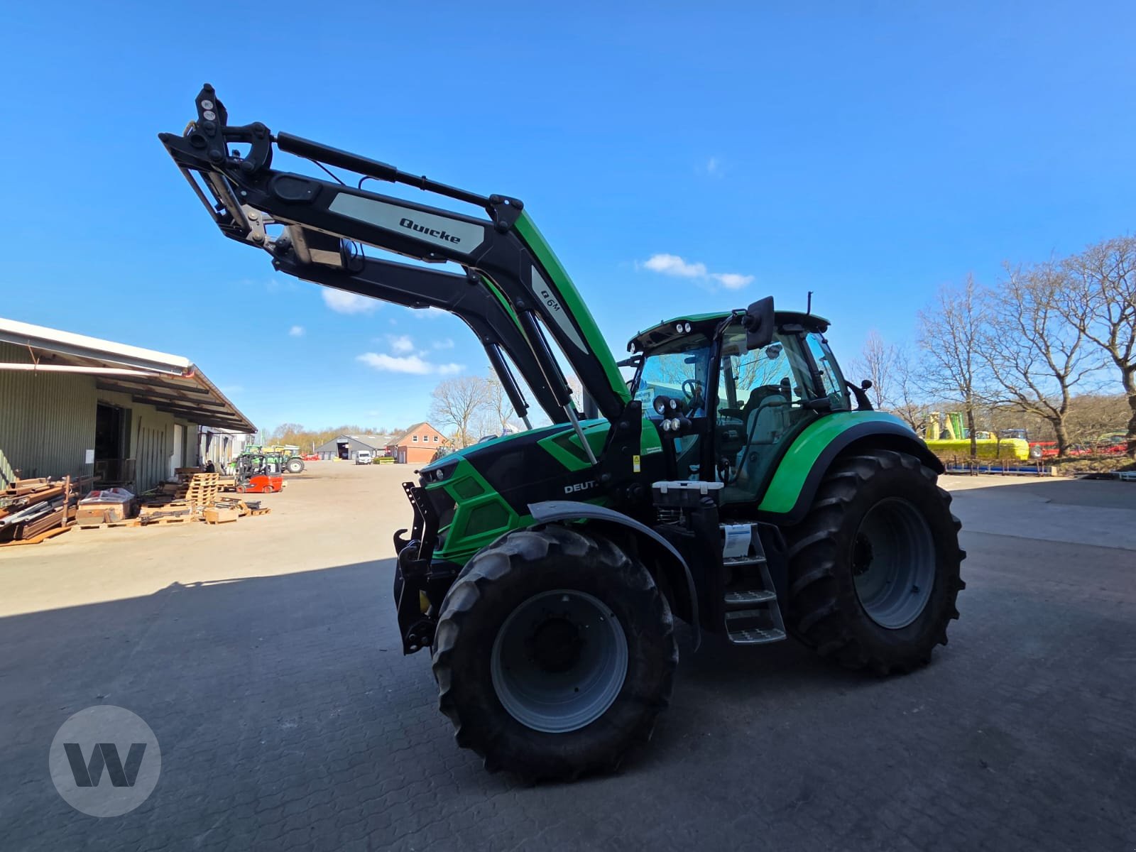 Traktor des Typs Deutz-Fahr 6155 Powershift , Gebrauchtmaschine in Börm (Bild 1)