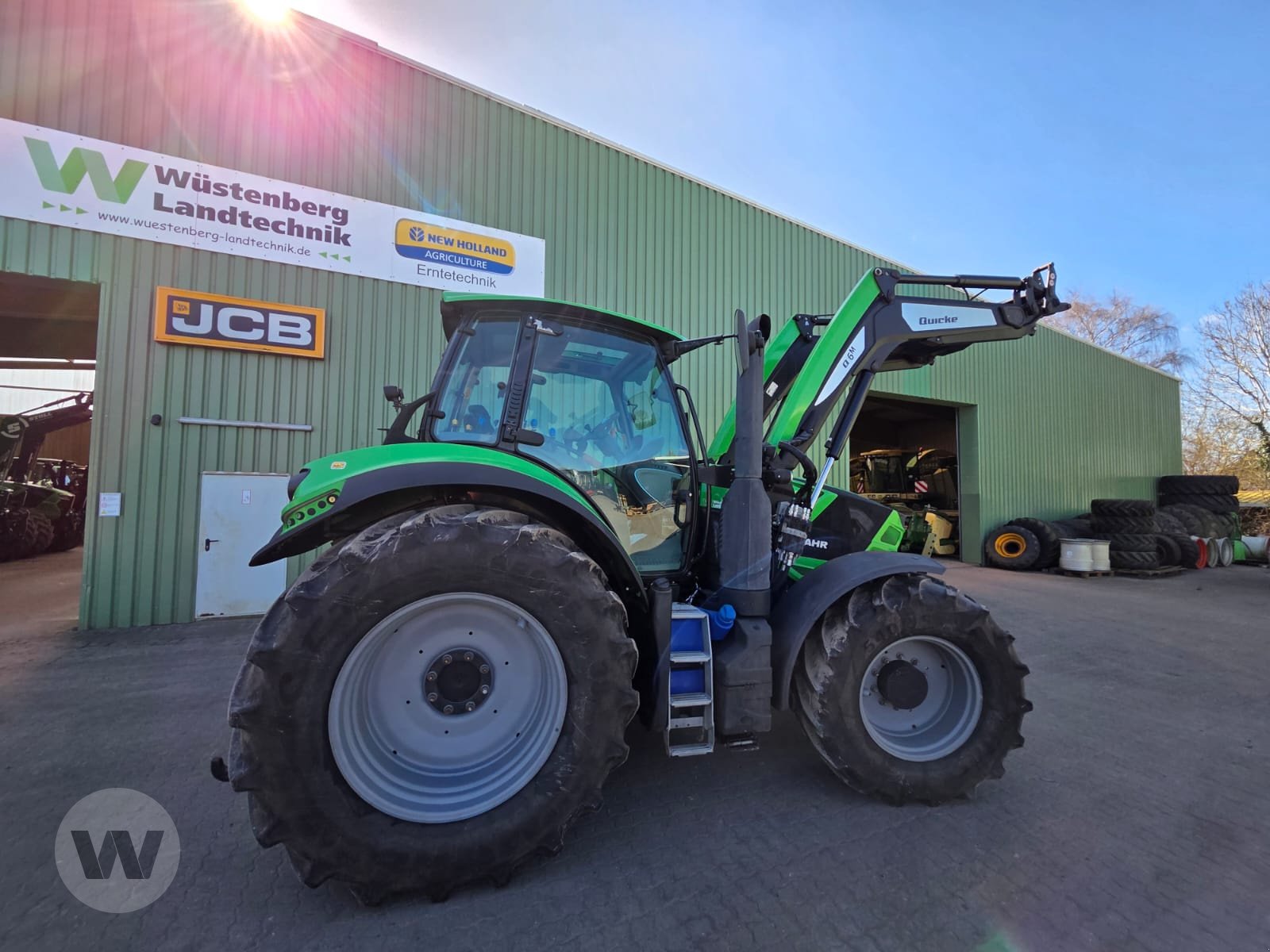 Traktor des Typs Deutz-Fahr 6155 Powershift , Gebrauchtmaschine in Börm (Bild 4)