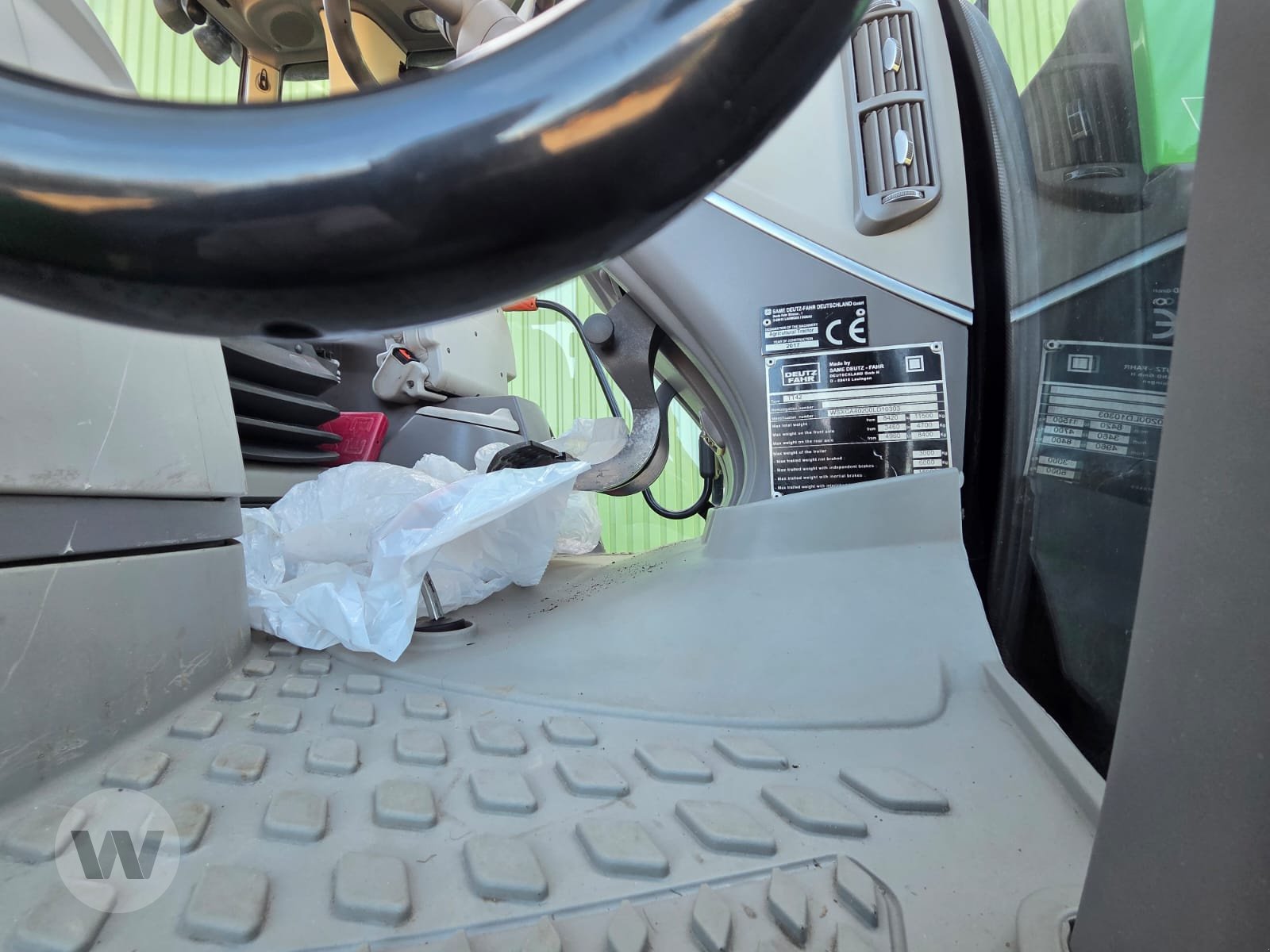 Traktor des Typs Deutz-Fahr 6155 Powershift , Gebrauchtmaschine in Börm (Bild 7)