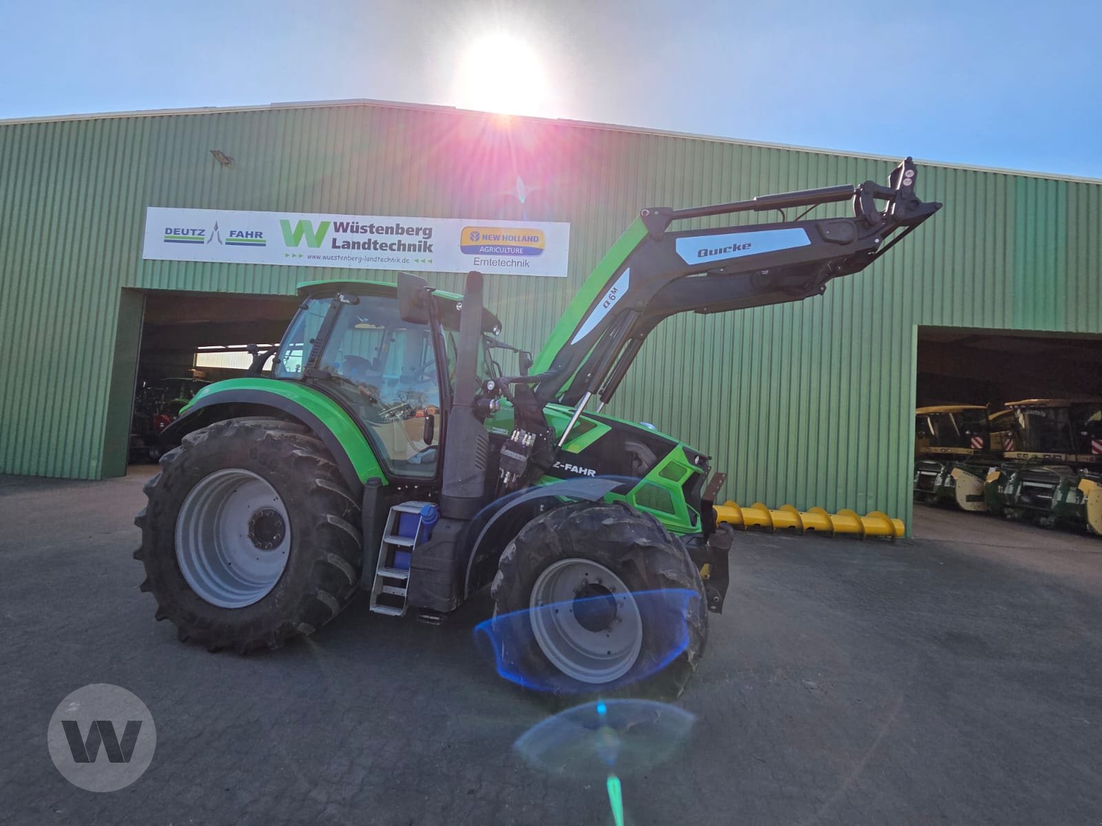 Traktor des Typs Deutz-Fahr 6155 Powershift , Gebrauchtmaschine in Börm (Bild 8)