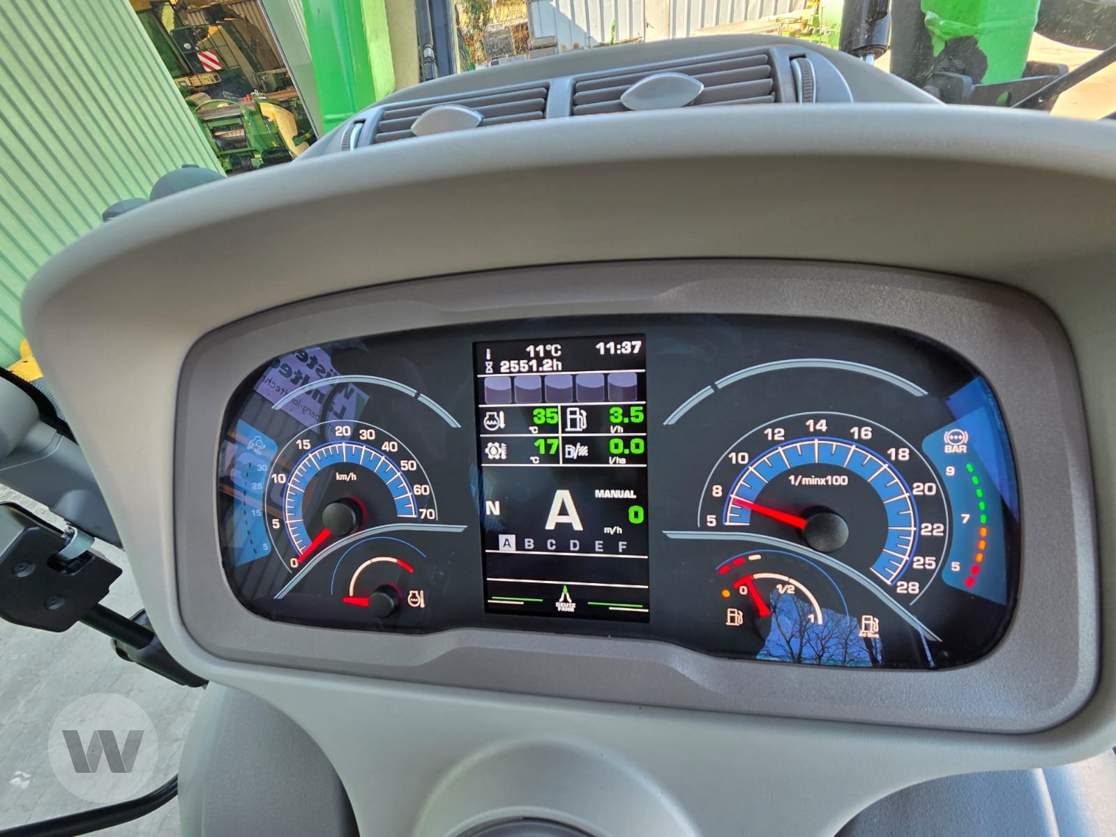 Traktor des Typs Deutz-Fahr 6155 Powershift , Gebrauchtmaschine in Börm (Bild 10)