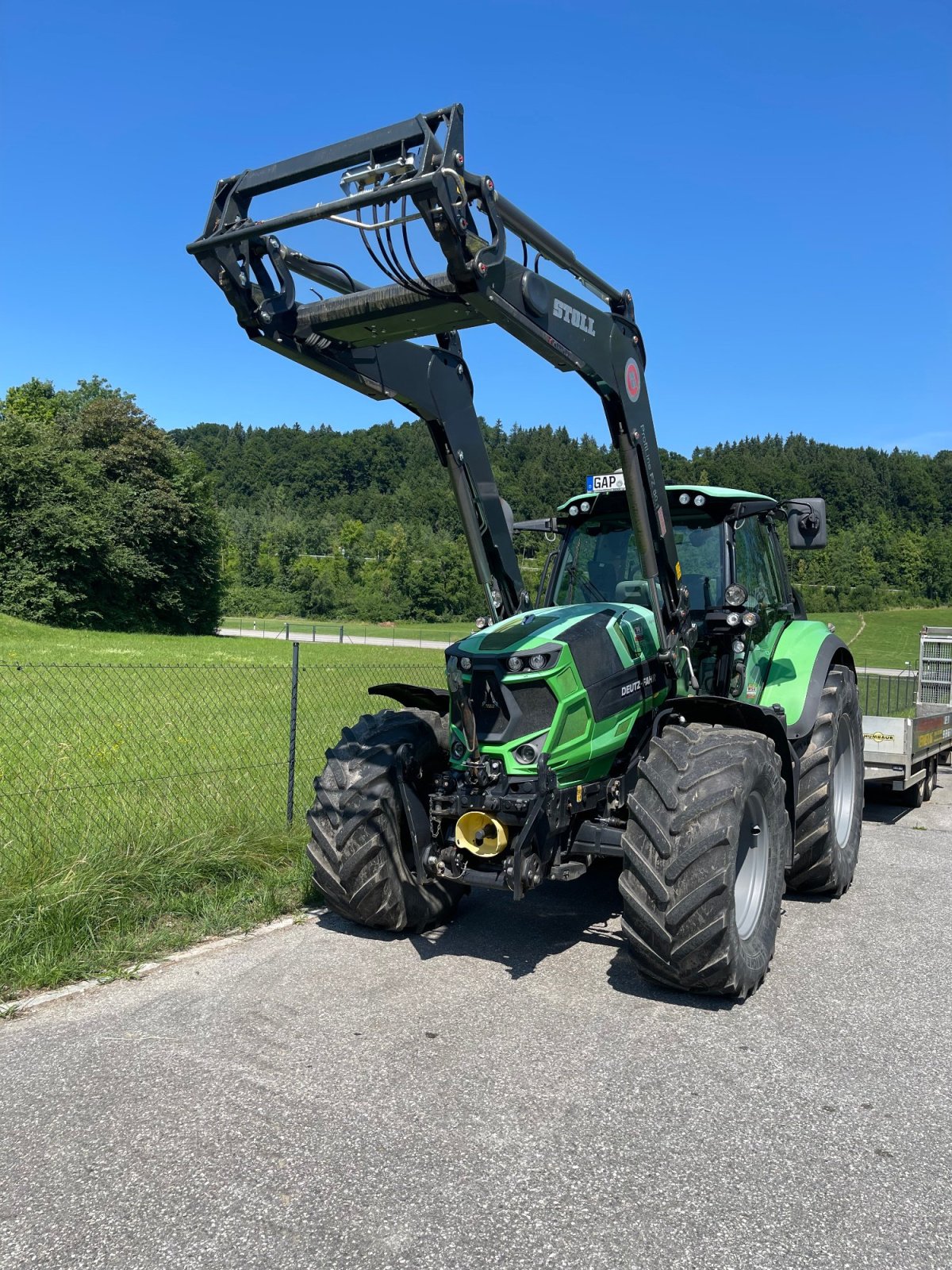 Traktor του τύπου Deutz-Fahr 6155 RC Shift, Gebrauchtmaschine σε Großweil (Φωτογραφία 2)