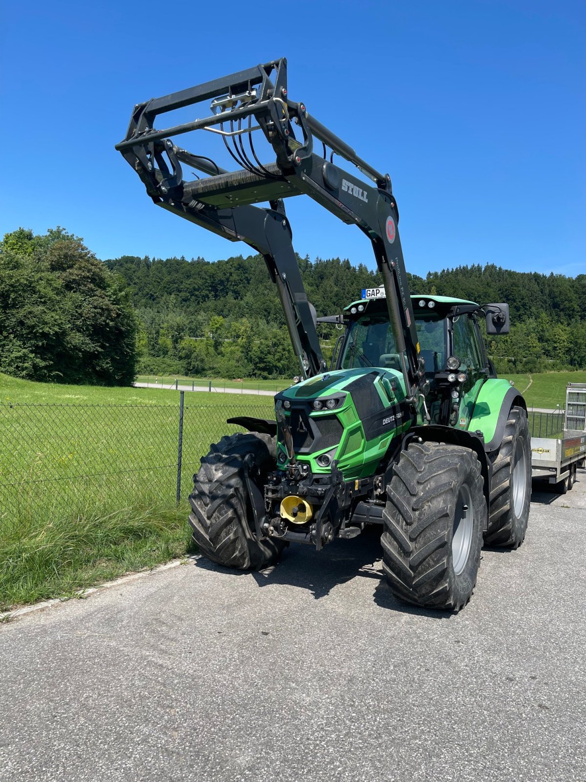 Traktor του τύπου Deutz-Fahr 6155 RC Shift, Gebrauchtmaschine σε Großweil (Φωτογραφία 3)