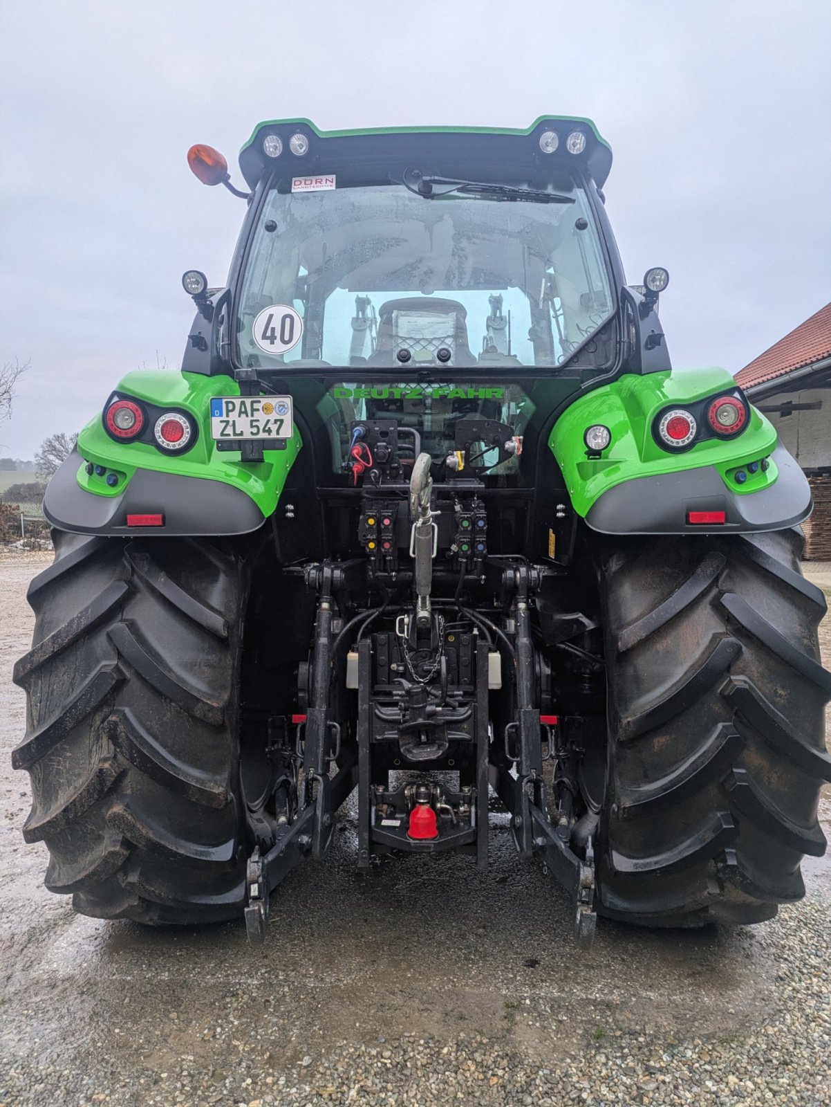 Traktor des Typs Deutz-Fahr 6155 RC Shift, Gebrauchtmaschine in Scheyern (Bild 4)