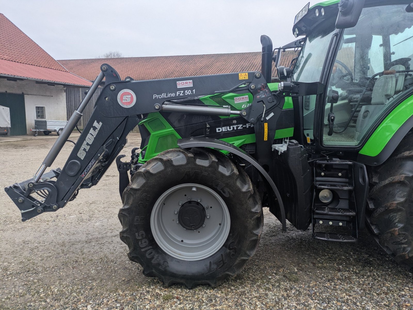 Traktor des Typs Deutz-Fahr 6155 RC Shift, Gebrauchtmaschine in Scheyern (Bild 8)