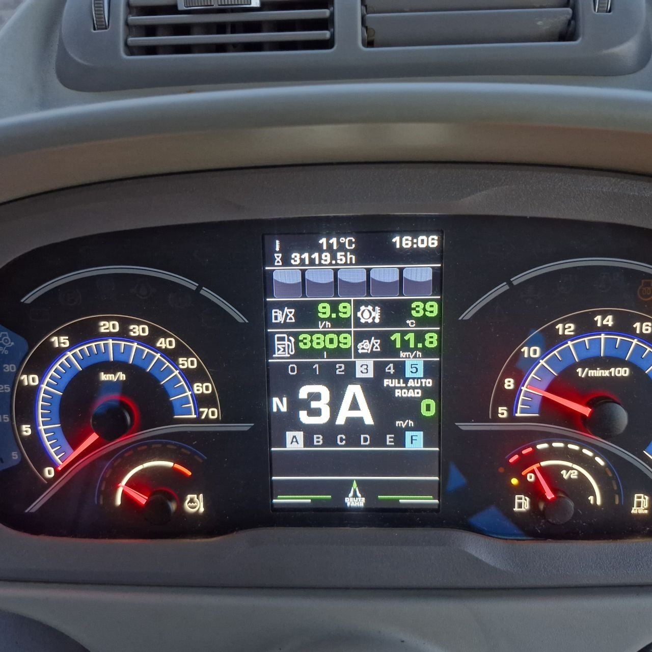 Traktor типа Deutz-Fahr 6155.4 RC Shift, Gebrauchtmaschine в Daarle (Фотография 6)