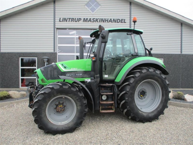 Traktor a típus Deutz-Fahr 6160 Agrotron C-Shift og med Trimble GPS og frontlift, Gebrauchtmaschine ekkor: Lintrup (Kép 1)