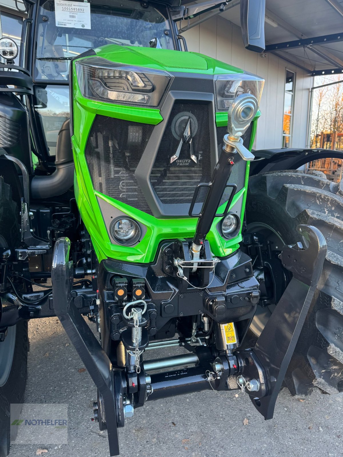 Traktor of the type Deutz-Fahr 6160 Agrotron TTV Warrior, Neumaschine in Pforzen (Picture 8)