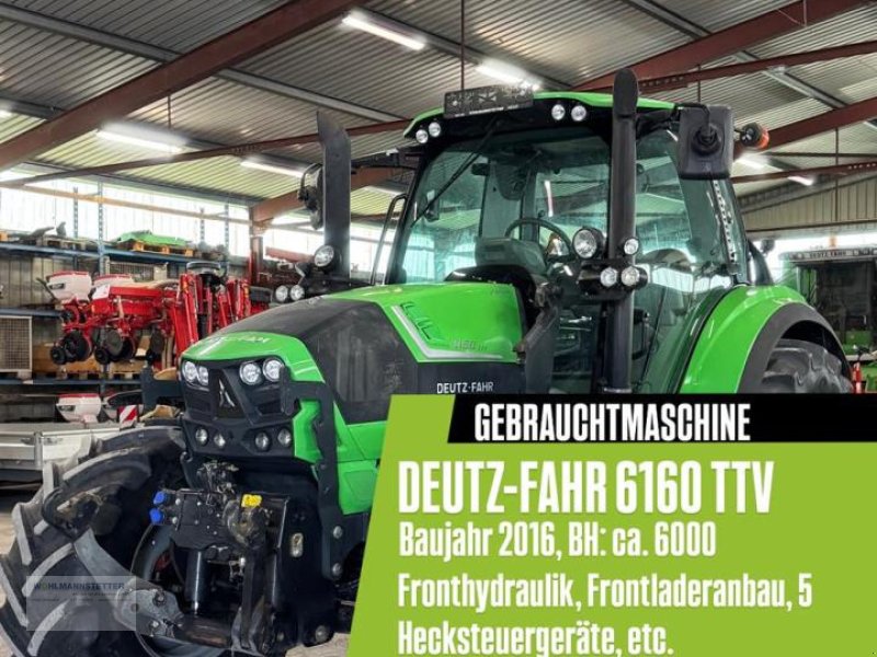 Traktor des Typs Deutz-Fahr 6160 TTV AGROTRON, Gebrauchtmaschine in Unterdietfurt (Bild 1)