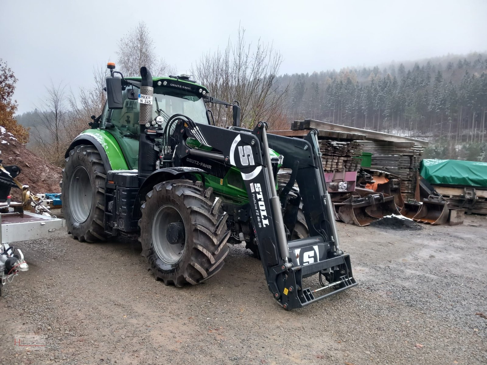 Traktor typu Deutz-Fahr 6160 TTV Warrior, Gebrauchtmaschine v Steinfeld (Obrázek 1)
