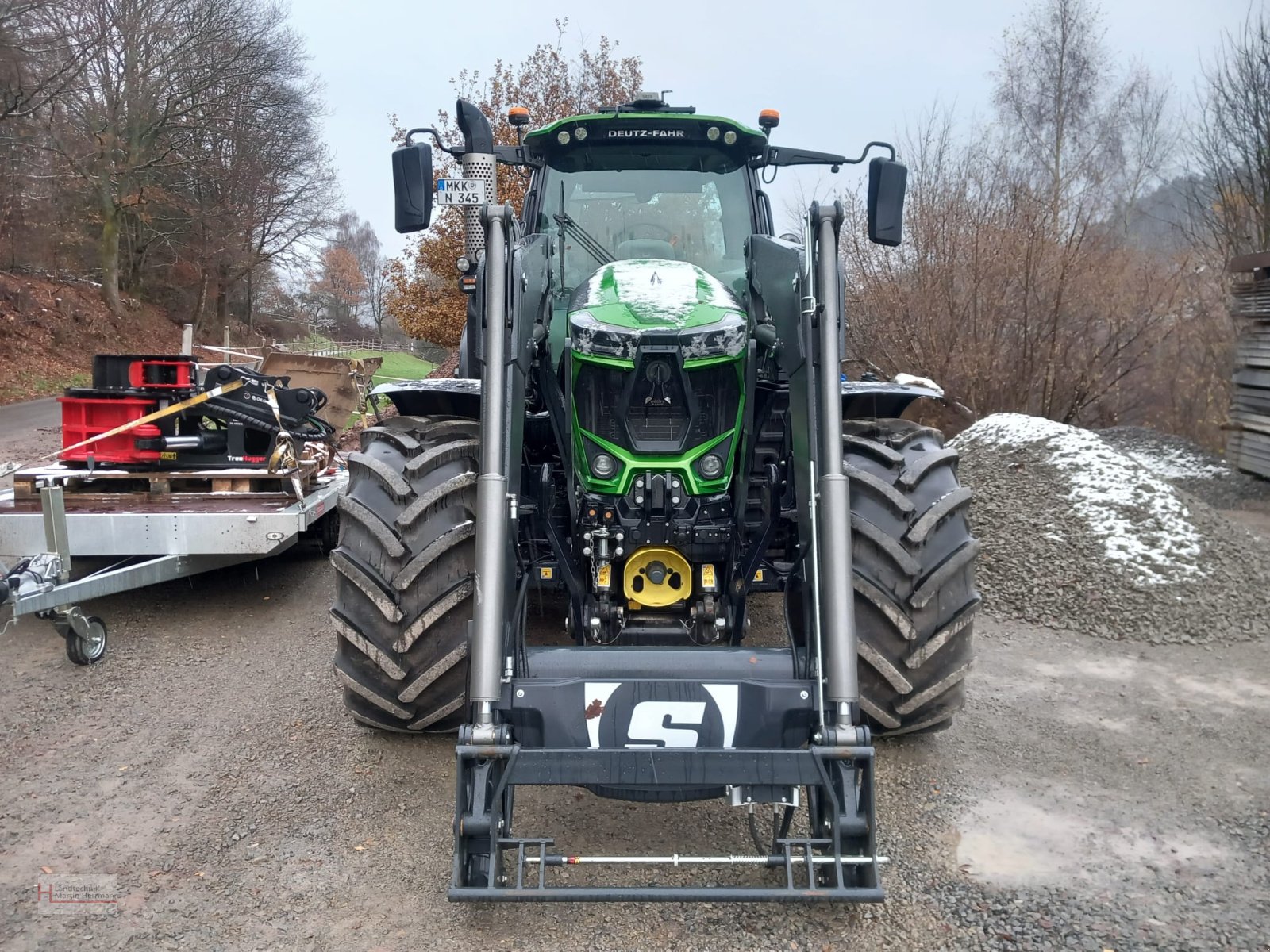 Traktor typu Deutz-Fahr 6160 TTV Warrior, Gebrauchtmaschine v Steinfeld (Obrázek 2)