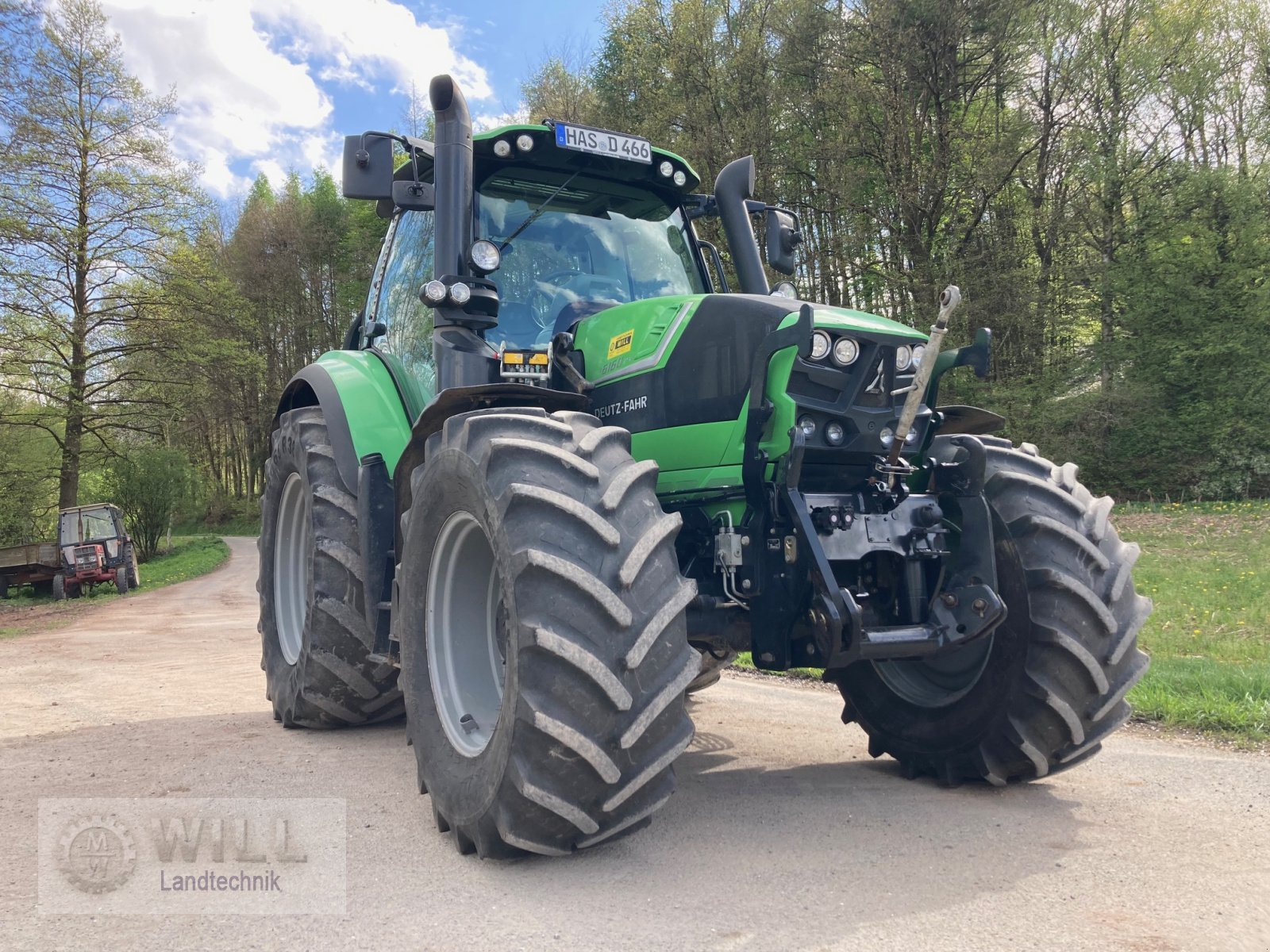 Traktor типа Deutz-Fahr 6160 TTV, Gebrauchtmaschine в Rudendorf (Фотография 10)