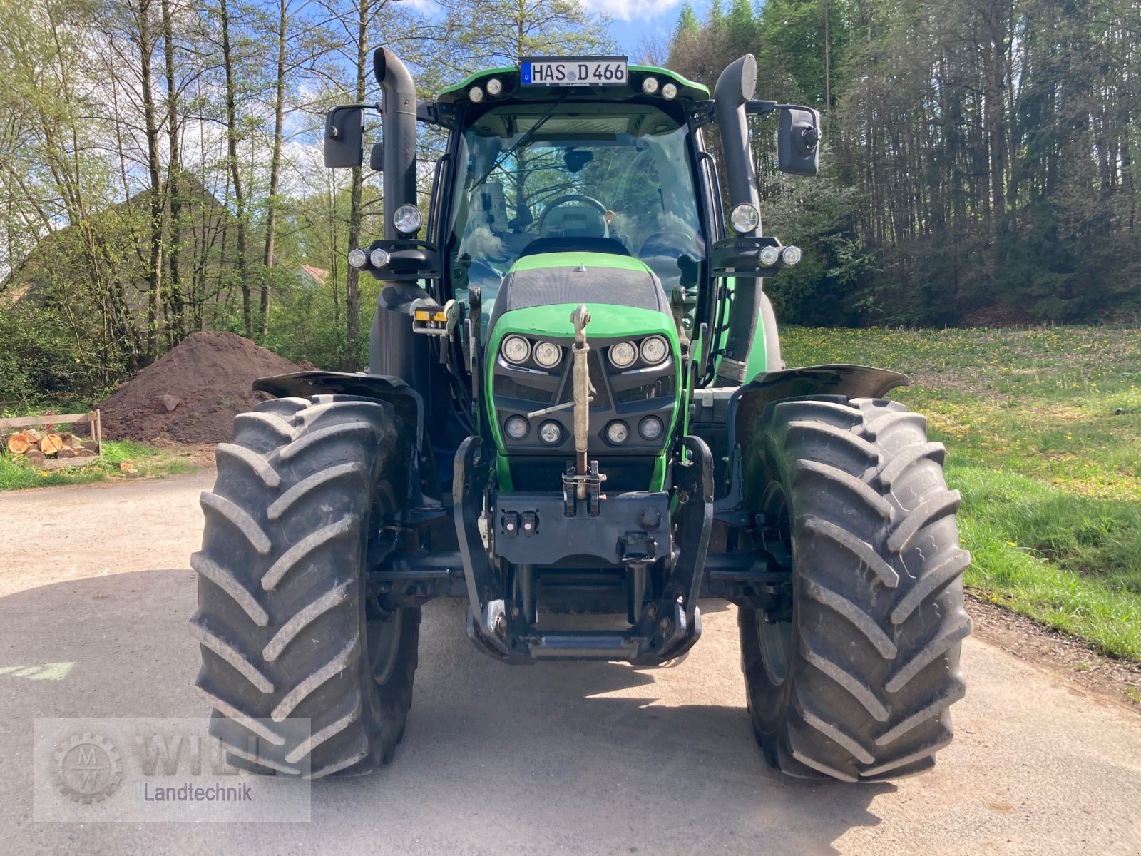 Traktor typu Deutz-Fahr 6160 TTV, Gebrauchtmaschine v Rudendorf (Obrázok 12)