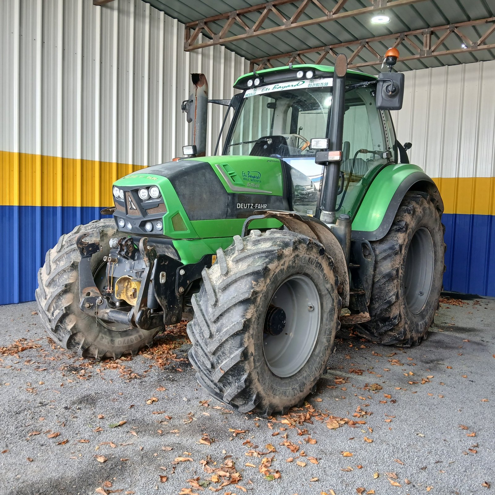 Traktor typu Deutz-Fahr 6160, Gebrauchtmaschine v HERLIN LE SEC (Obrázek 1)