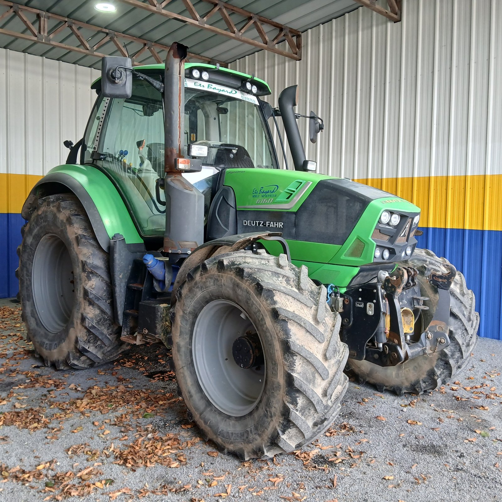 Traktor typu Deutz-Fahr 6160, Gebrauchtmaschine v HERLIN LE SEC (Obrázek 3)
