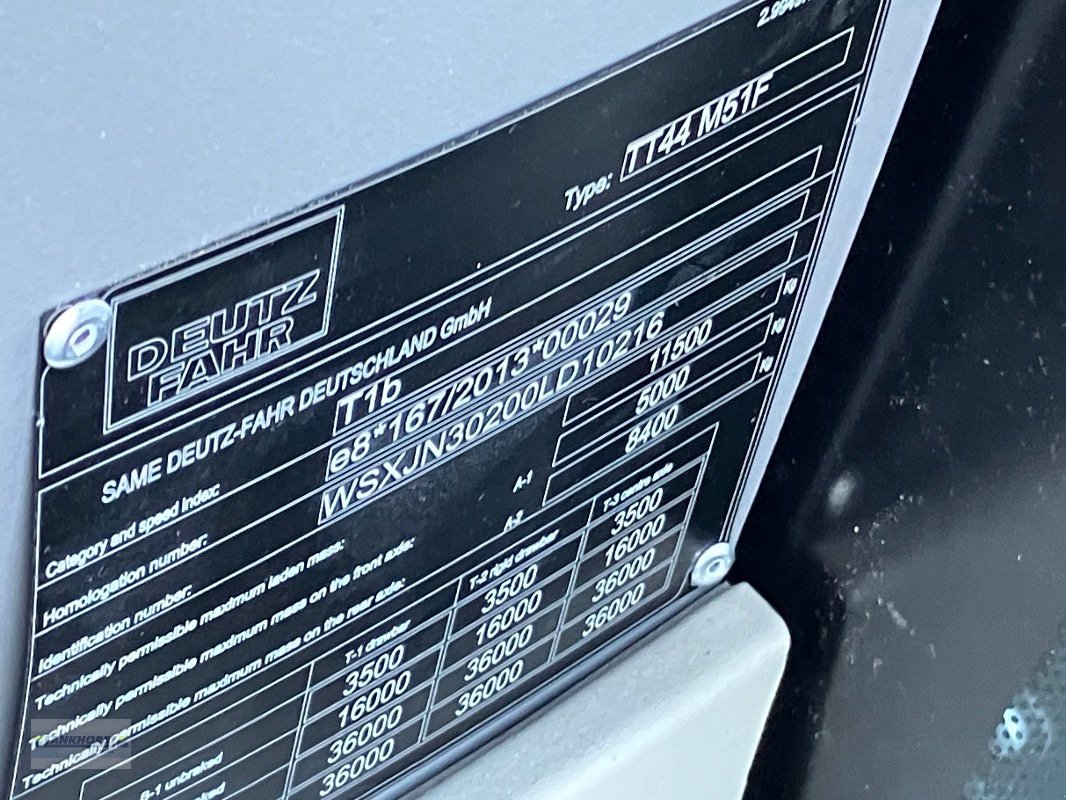 Traktor des Typs Deutz-Fahr 6170 POWERSHIFT, Neumaschine in Aurich (Bild 21)