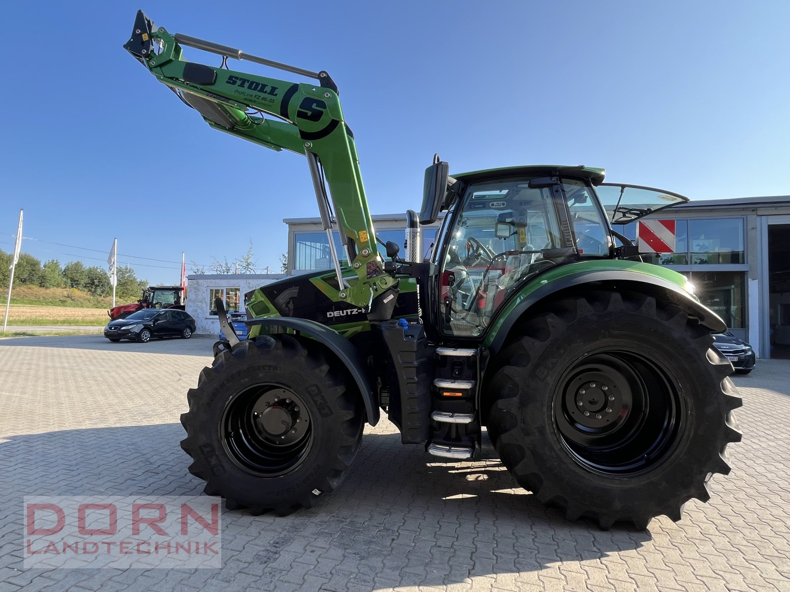 Traktor a típus Deutz-Fahr 6170 TTV mit ISOBUS frontlader, Neumaschine ekkor: Bruckberg (Kép 5)