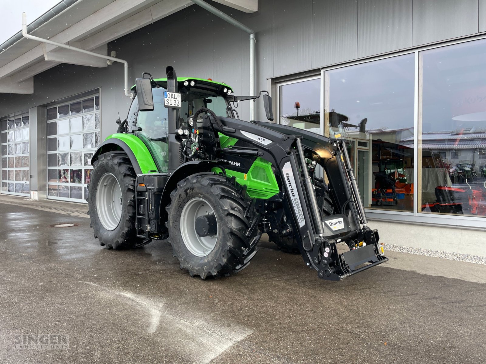 Traktor του τύπου Deutz-Fahr 6170.4 TTV mit Quicke Frontlader, Neumaschine σε Ebenhofen (Φωτογραφία 5)