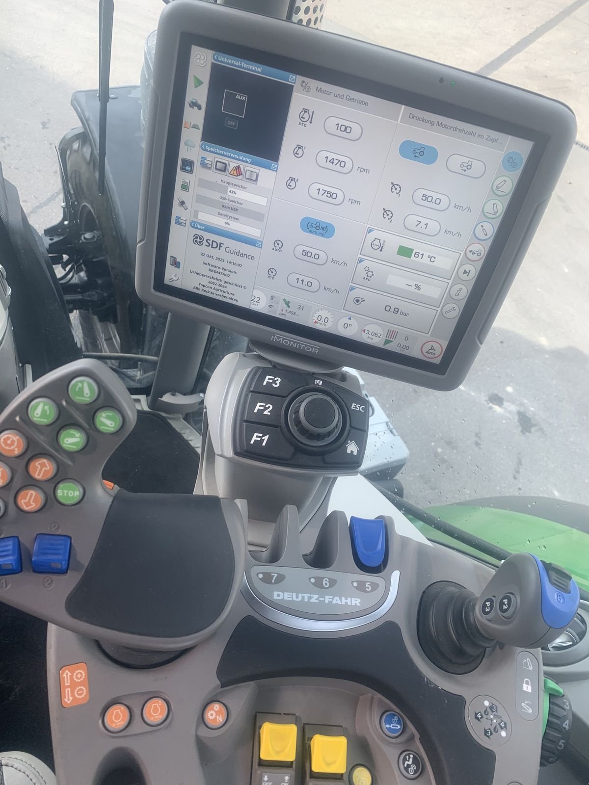 Traktor Türe ait Deutz-Fahr 6175 TTV, Vorführmaschine içinde Gschwandt (resim 6)