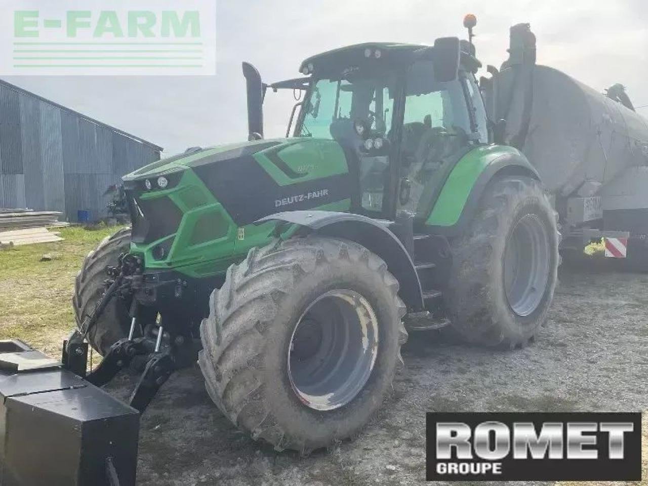 Traktor typu Deutz-Fahr 6175agrotronttv, Gebrauchtmaschine v GENNES-SUR-GLAIZE (Obrázek 2)