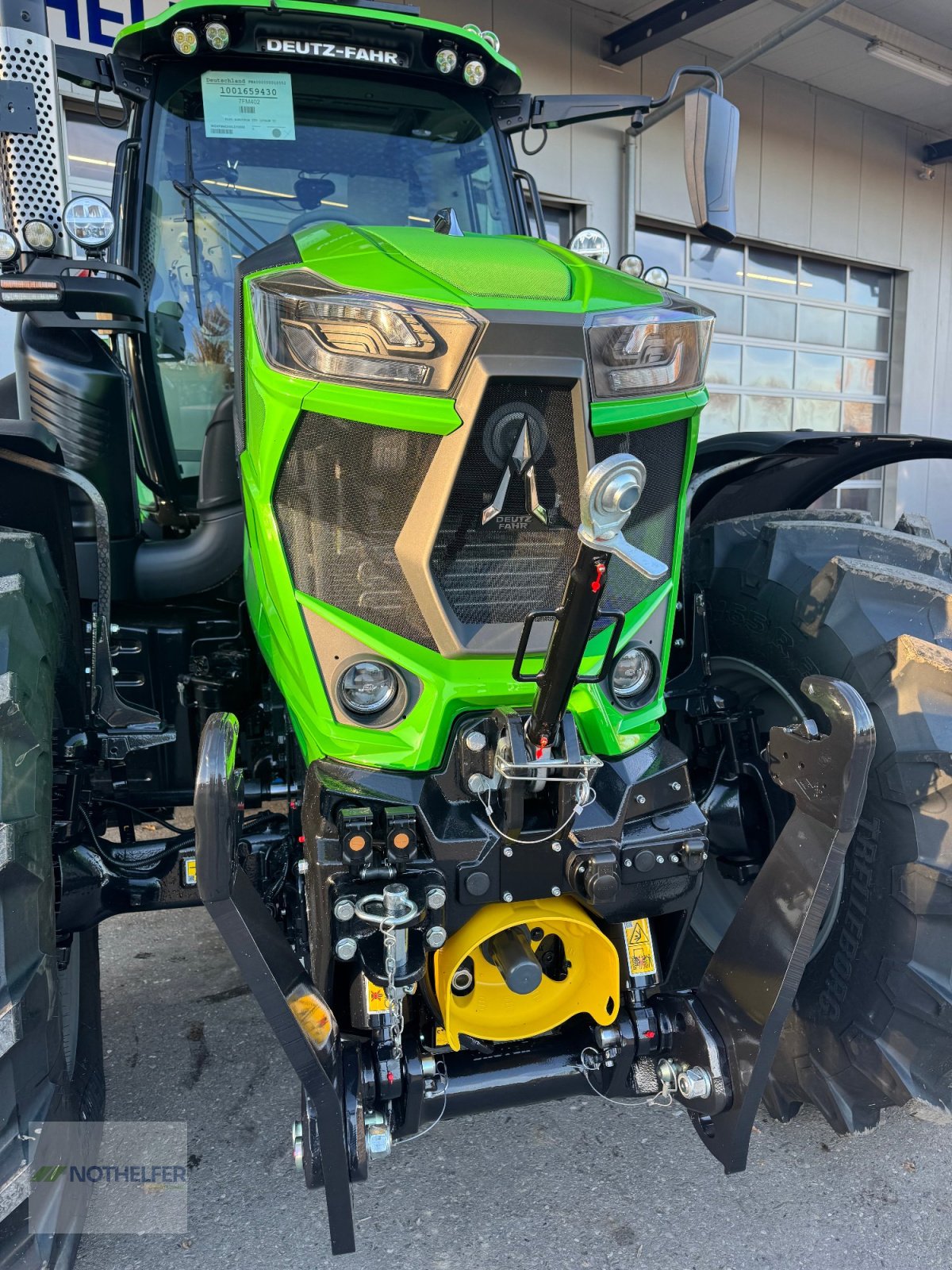 Traktor του τύπου Deutz-Fahr 6180 Agrotron TTV *Sondermodell*, Neumaschine σε Pforzen (Φωτογραφία 7)