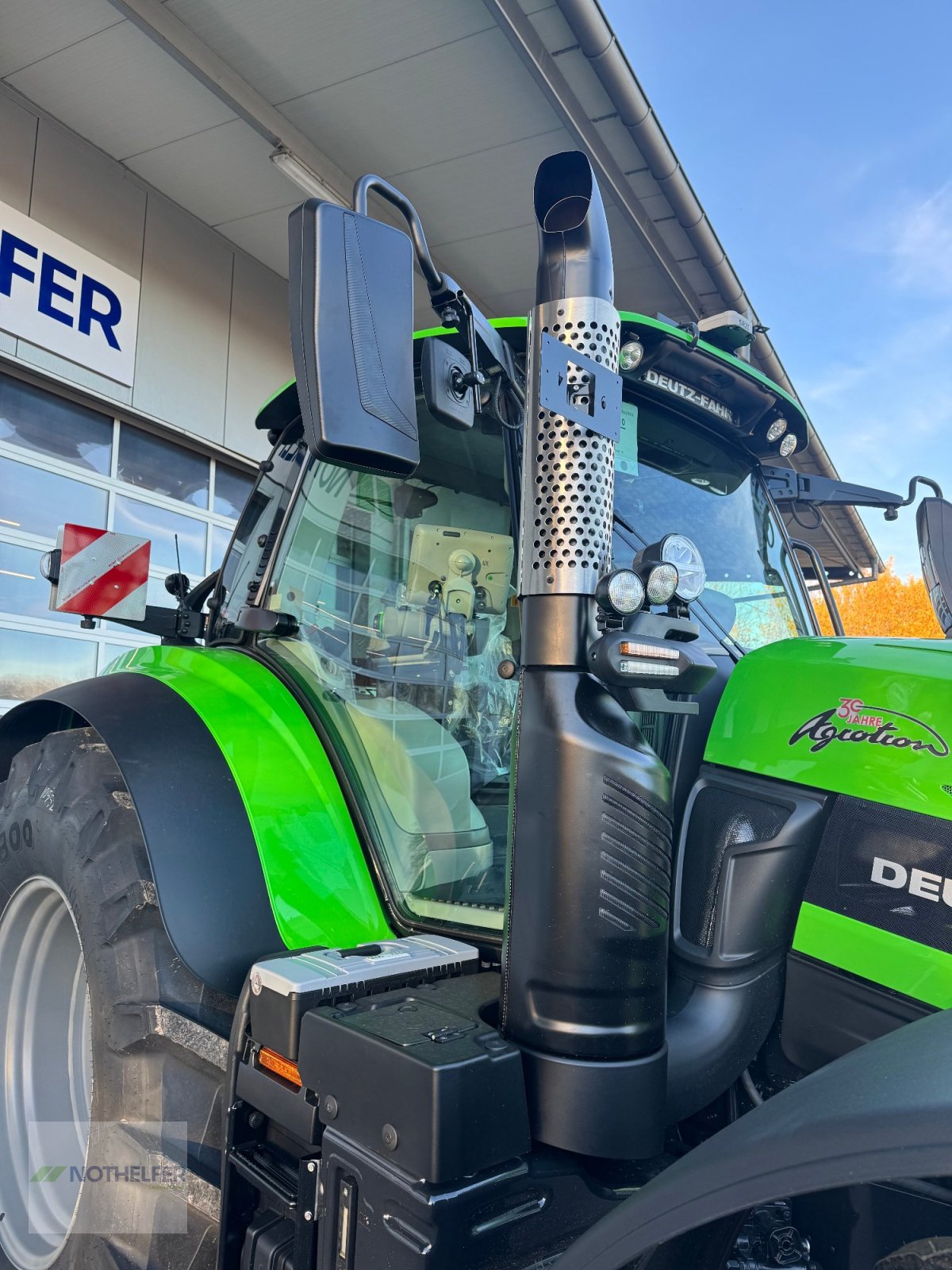 Traktor του τύπου Deutz-Fahr 6180 Agrotron TTV *Sondermodell*, Neumaschine σε Pforzen (Φωτογραφία 8)