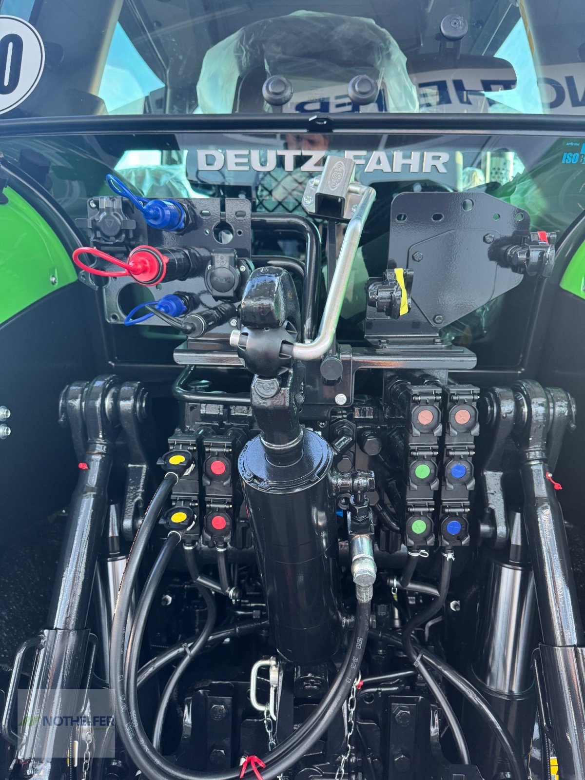 Traktor του τύπου Deutz-Fahr 6180 Agrotron TTV *Sondermodell*, Neumaschine σε Pforzen (Φωτογραφία 11)