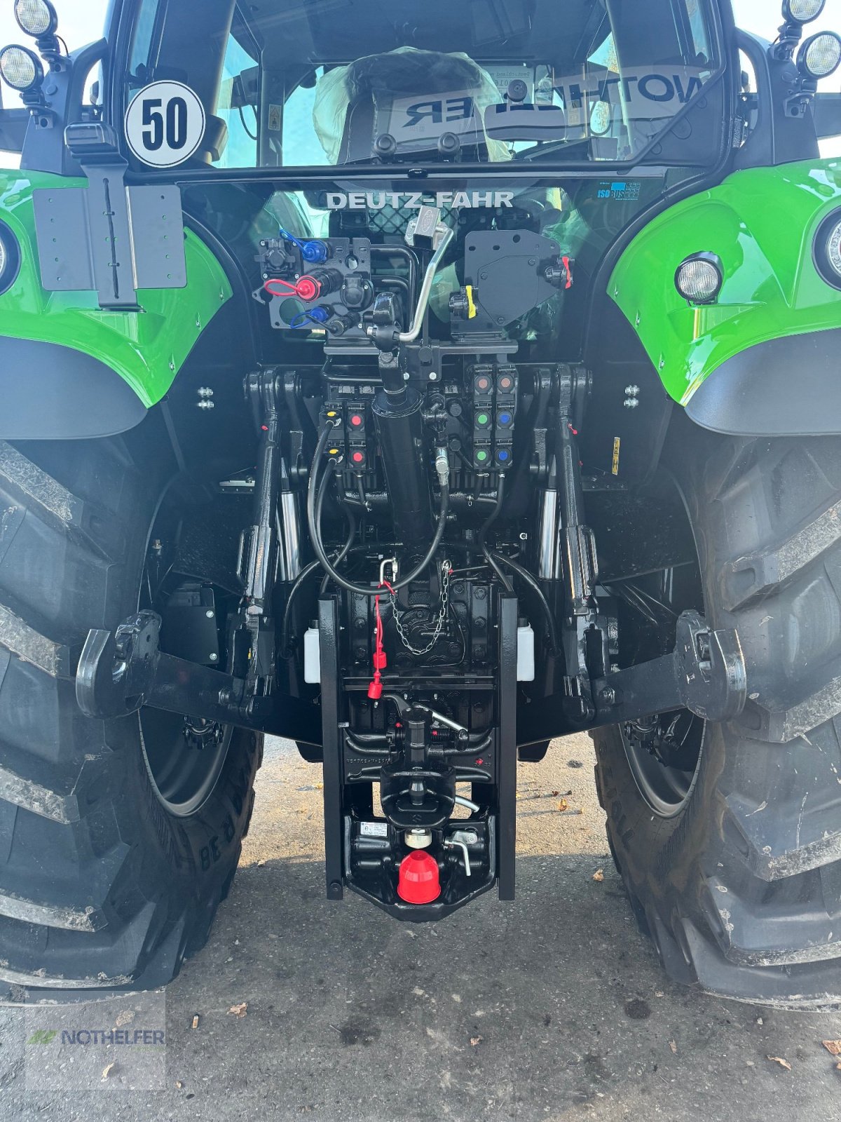 Traktor του τύπου Deutz-Fahr 6180 Agrotron TTV *Sondermodell*, Neumaschine σε Pforzen (Φωτογραφία 12)