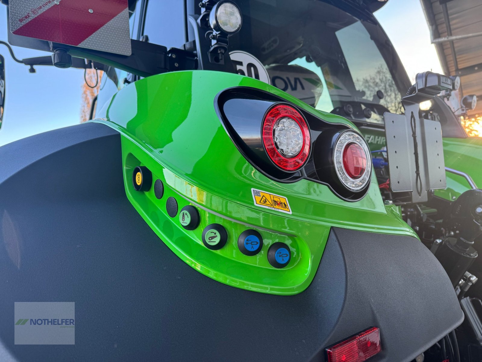 Traktor του τύπου Deutz-Fahr 6180 Agrotron TTV *Sondermodell*, Neumaschine σε Pforzen (Φωτογραφία 14)