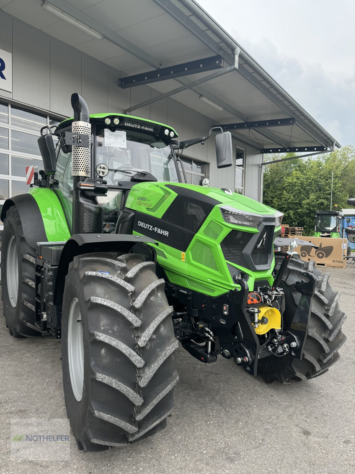 Traktor Türe ait Deutz-Fahr 6180 TTV Warrior, Neumaschine içinde Pforzen (resim 2)