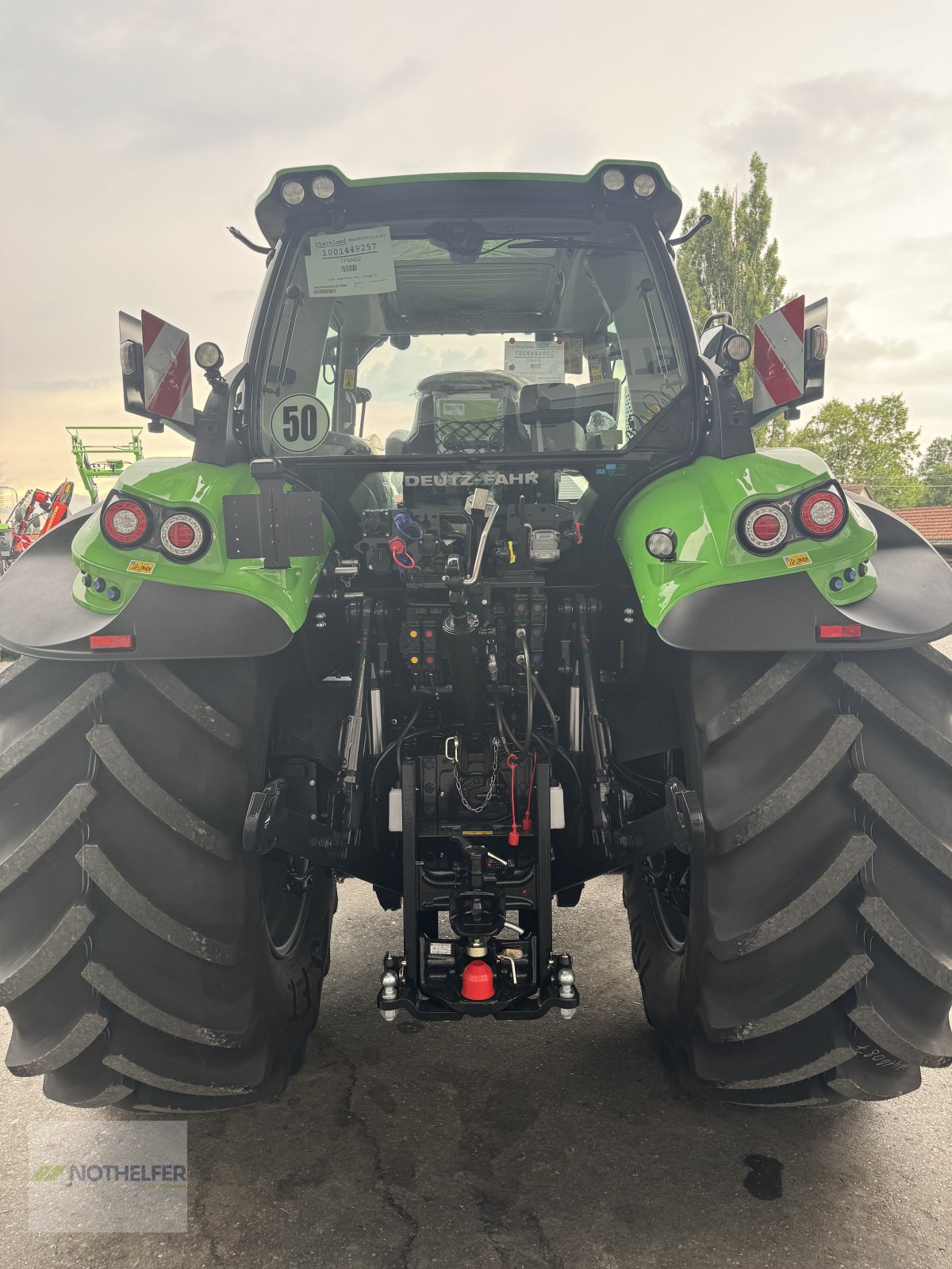 Traktor Türe ait Deutz-Fahr 6180 TTV Warrior, Neumaschine içinde Pforzen (resim 8)