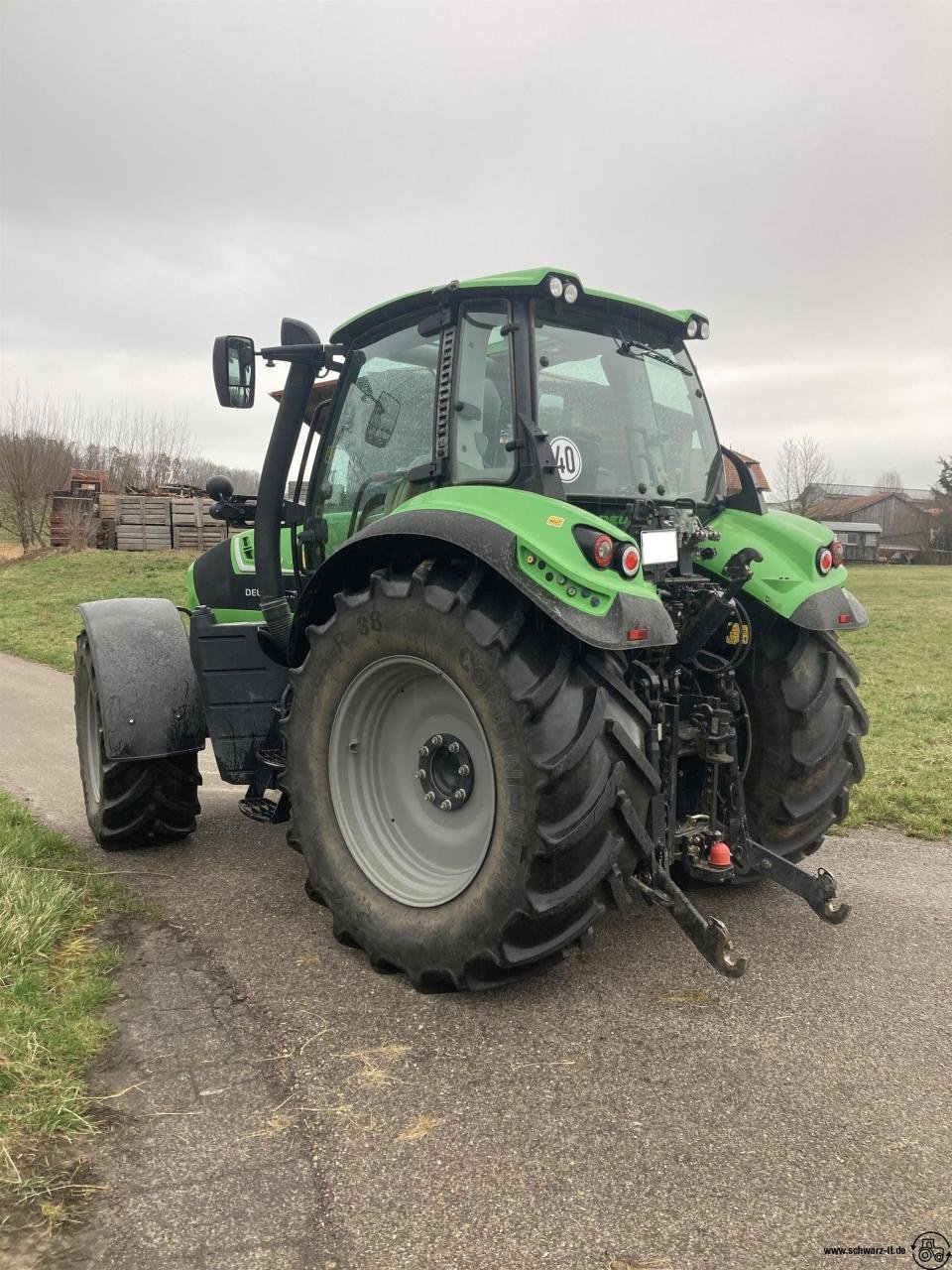 Traktor типа Deutz-Fahr 6180 TTV, Gebrauchtmaschine в Aspach (Фотография 3)