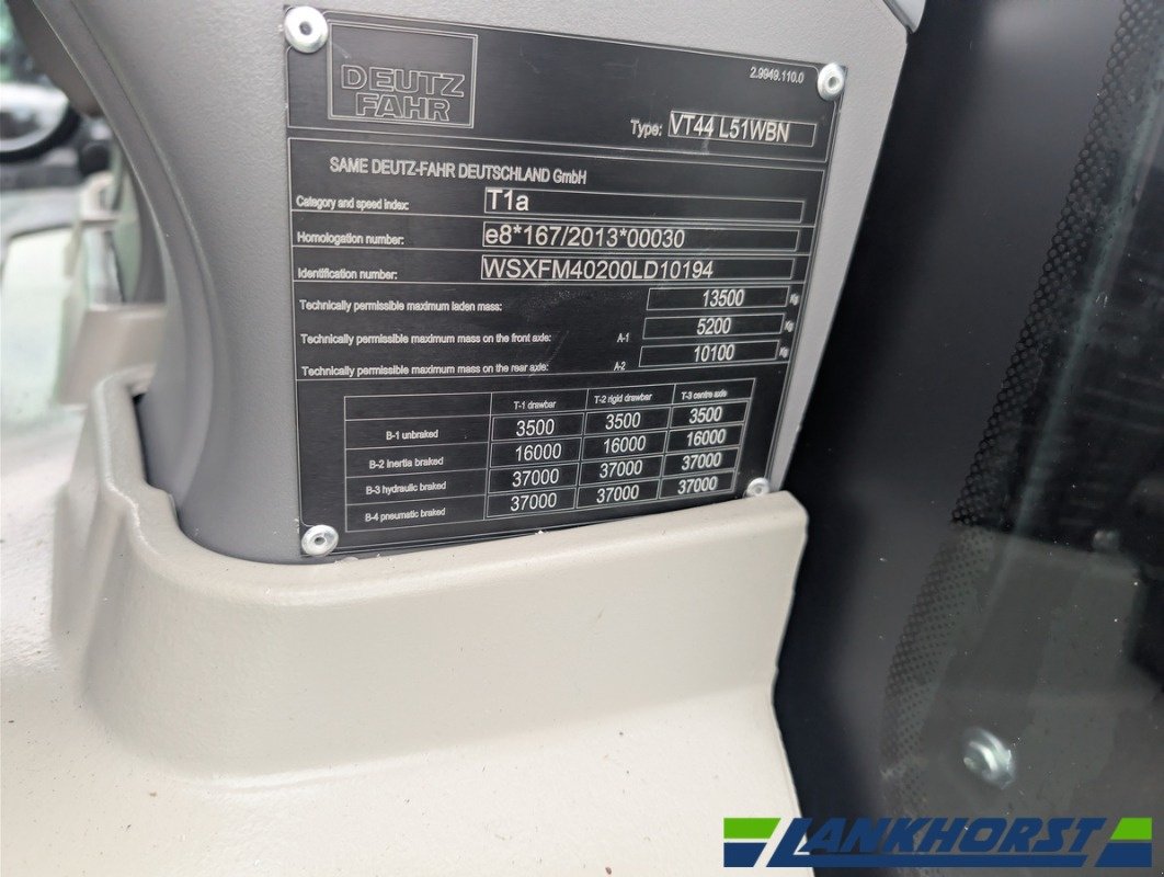 Traktor tipa Deutz-Fahr 6180 TTV, Neumaschine u Neuenhaus (Slika 21)