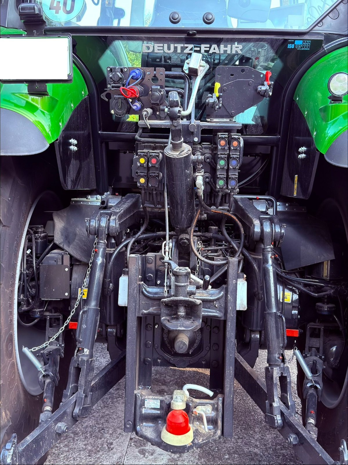 Traktor typu Deutz-Fahr 6180 TTV, Gebrauchtmaschine v Rotenburg (Obrázek 24)