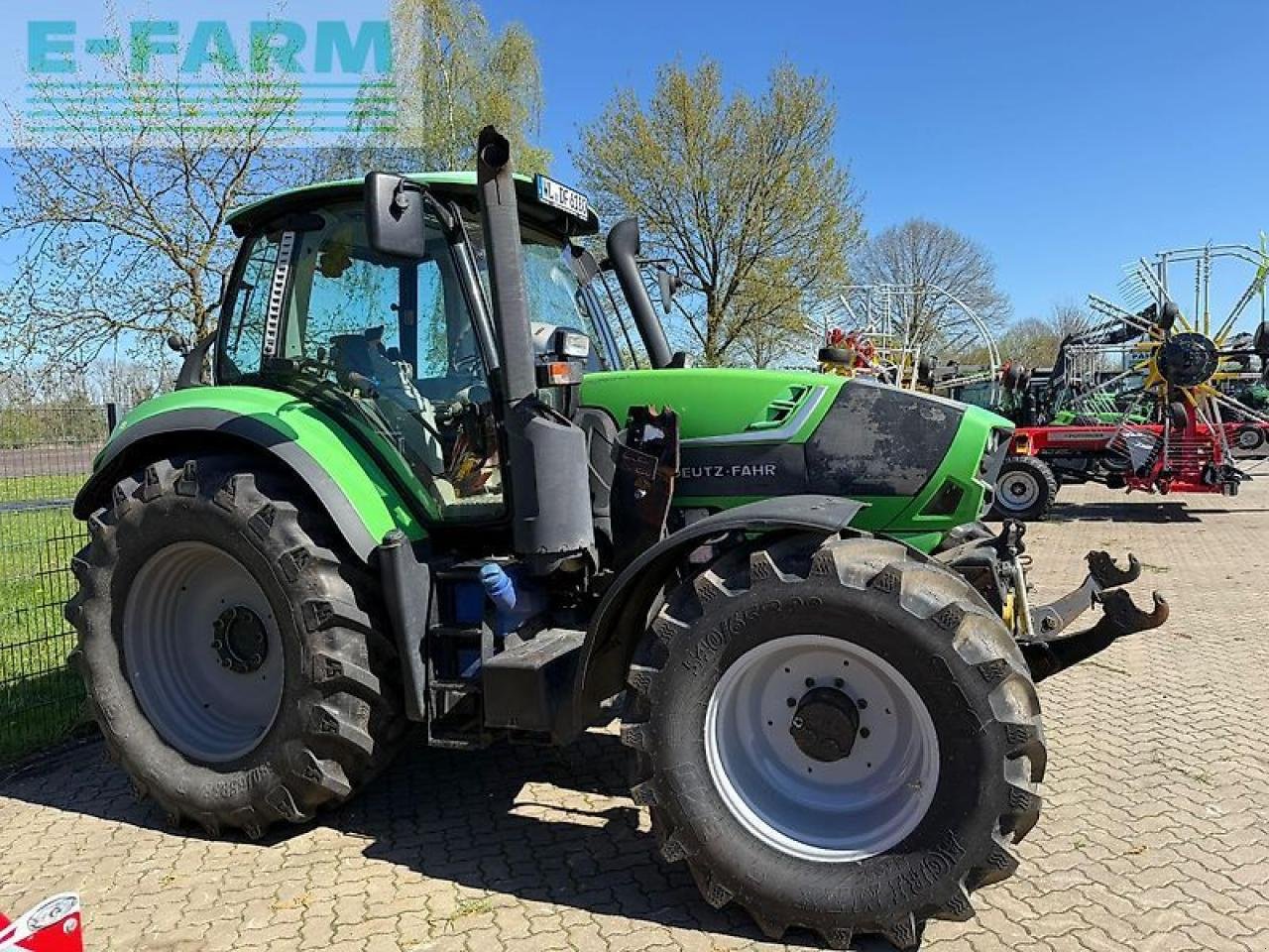 Traktor des Typs Deutz-Fahr 6180, Gebrauchtmaschine in HAMERSEN (Bild 1)
