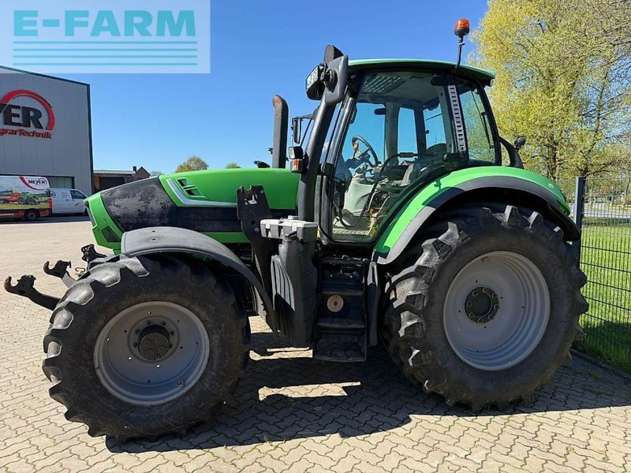 Traktor des Typs Deutz-Fahr 6180, Gebrauchtmaschine in HAMERSEN (Bild 2)