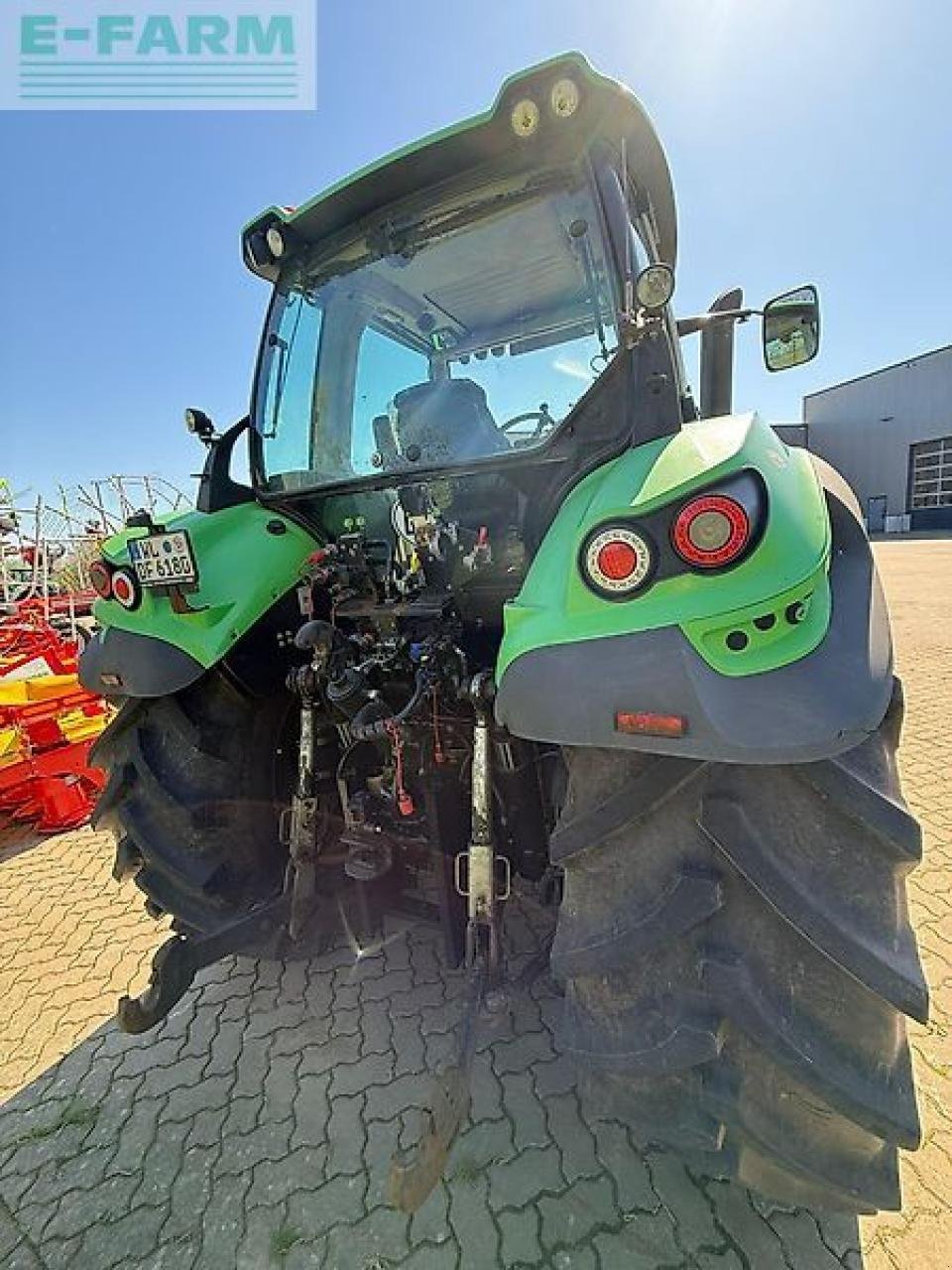 Traktor des Typs Deutz-Fahr 6180, Gebrauchtmaschine in HAMERSEN (Bild 4)