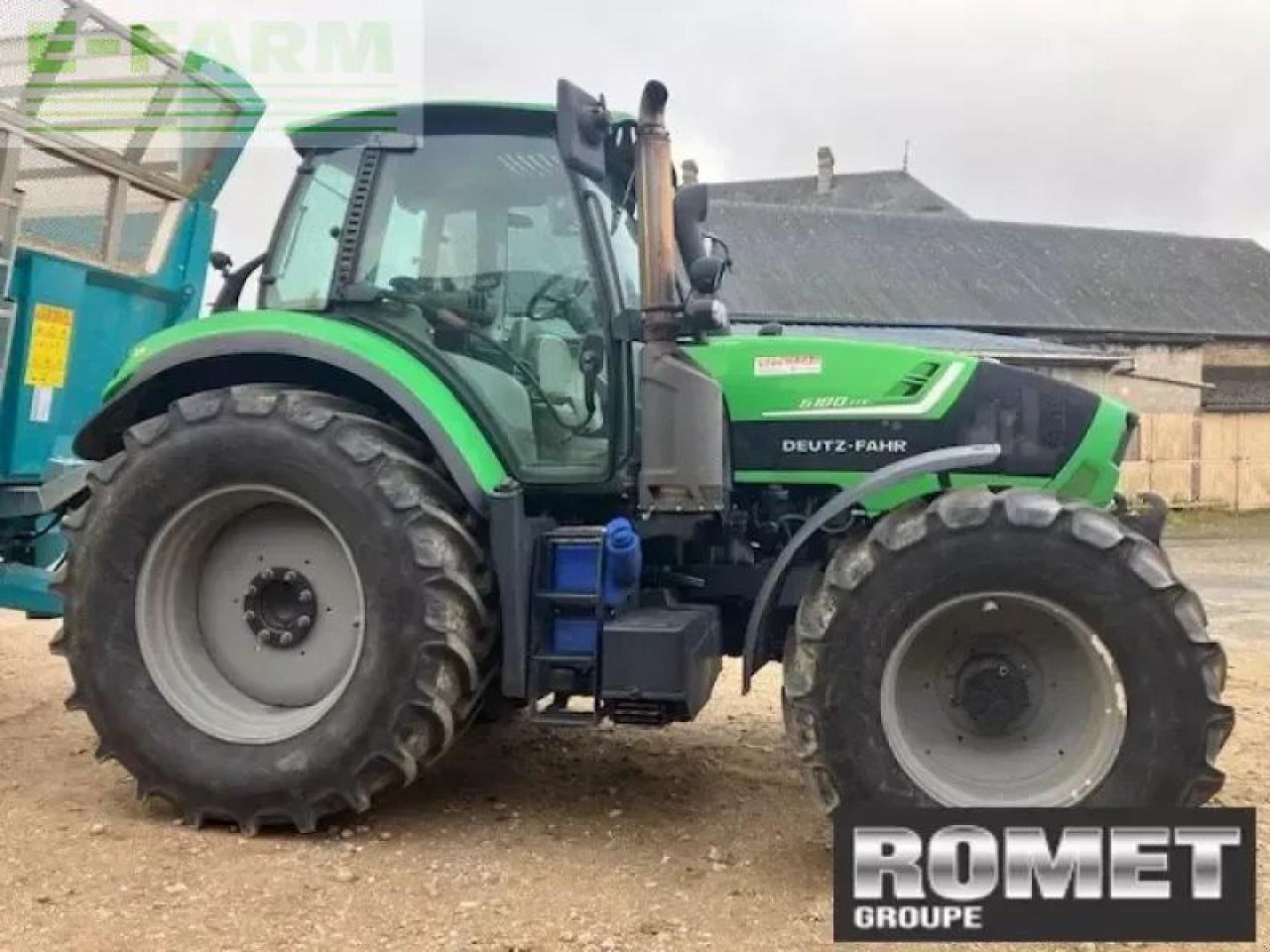 Traktor des Typs Deutz-Fahr 6180agrotronttv, Gebrauchtmaschine in GENNES-SUR-GLAIZE (Bild 1)