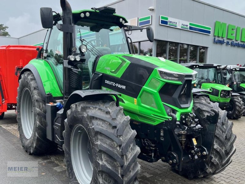 Traktor des Typs Deutz-Fahr 6185 TTV, Getriebe neu, Gebrauchtmaschine in Delbrück (Bild 1)