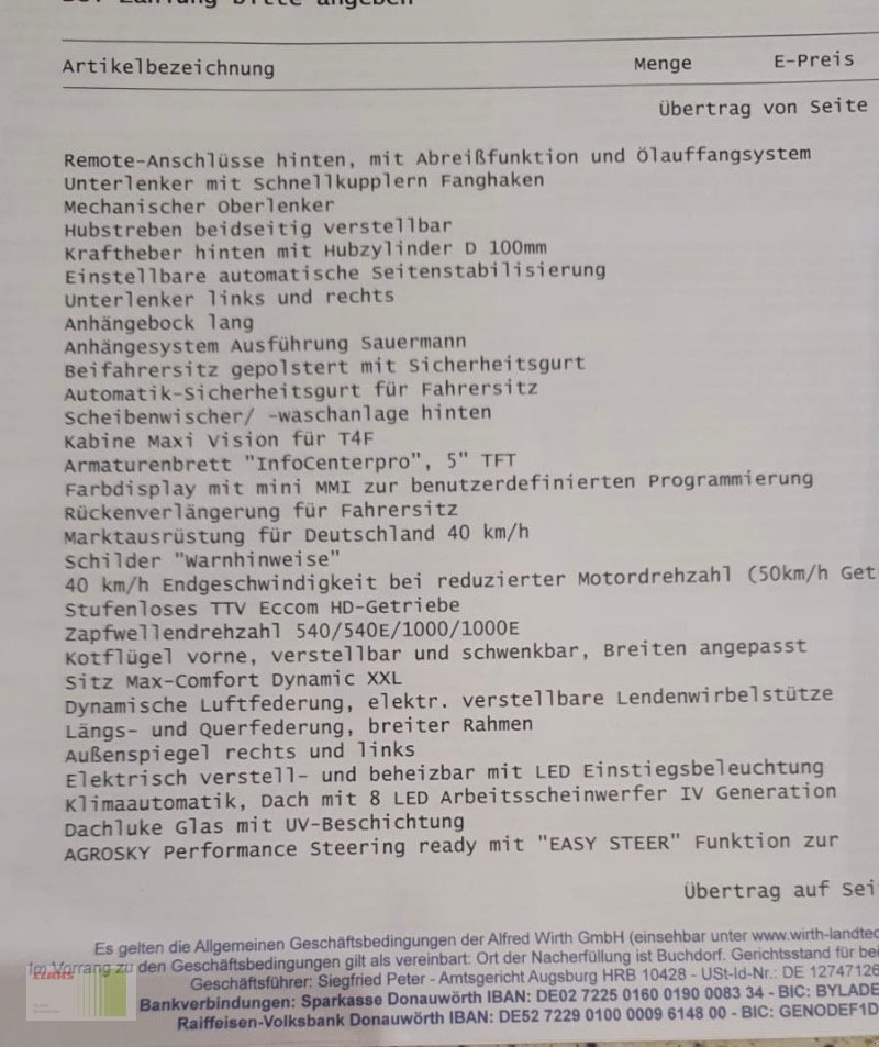 Traktor typu Deutz-Fahr 6185 TTV, Gebrauchtmaschine v Bordesholm (Obrázek 4)