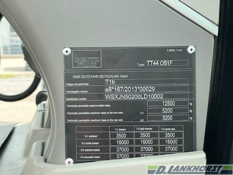 Traktor tip Deutz-Fahr 6190 RC M.-GREEN-WARRIOR, Neumaschine in Emsbüren (Poză 14)