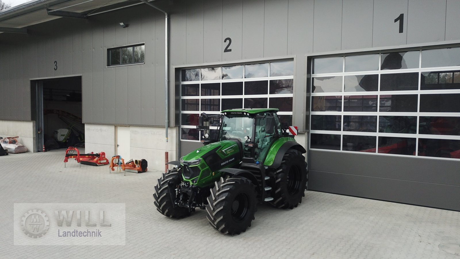 Traktor a típus Deutz-Fahr 6190 TTv Warrior Power 6 Sondermodell, Neumaschine ekkor: Rudendorf (Kép 1)