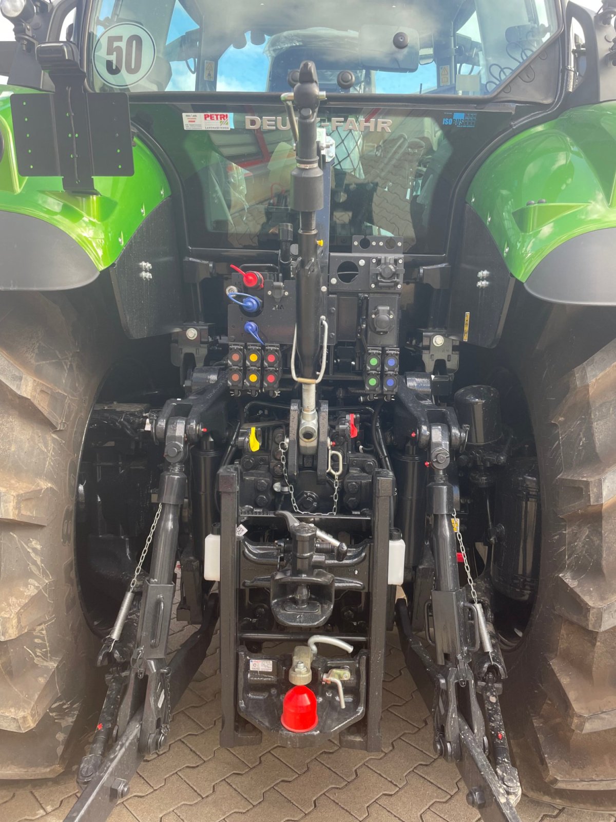 Traktor of the type Deutz-Fahr 6190 TTV Warrior, Neumaschine in Dannstadt-Schauernheim (Picture 5)