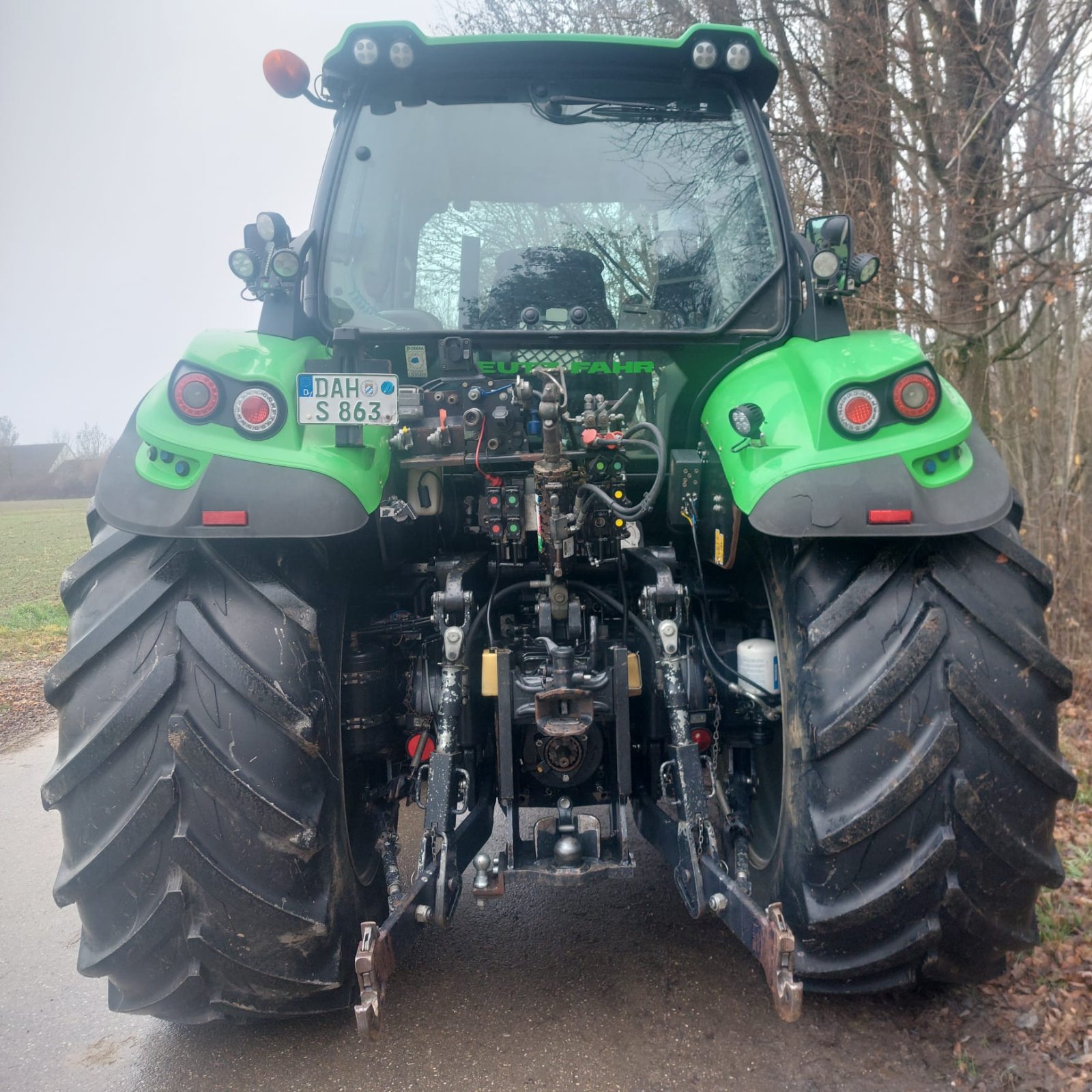Traktor typu Deutz-Fahr 6190 TTV, Gebrauchtmaschine v dachau (Obrázek 5)